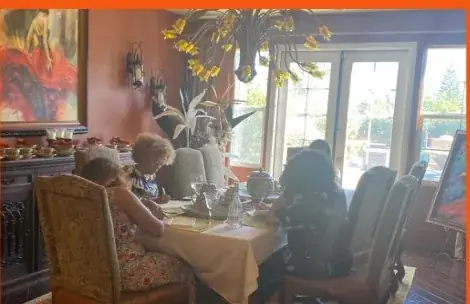 Guests gathered at a Being 4 Her event